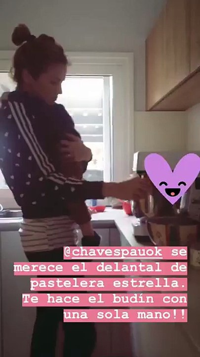 Paula cocinando 2 - 13 de Junio