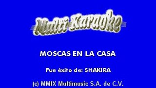 Moscas En La Casa - Shakira (Karaoke)
