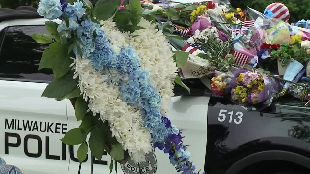 Hundreds Gather to Pay Respects to Milwaukee Officer Killed in Crash
