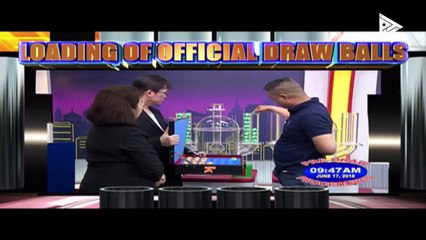 PCSO 11 AM Lotto Draw, June 17, 2018