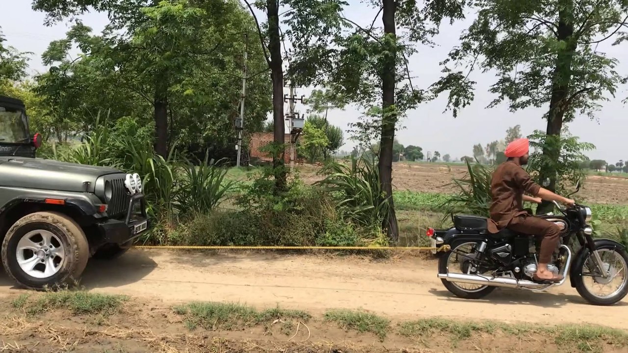 Bullet Vs Thar | Maninder Sunam | Funny Video 2018