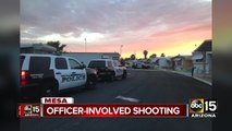 Officers involved in shooting in Mesa