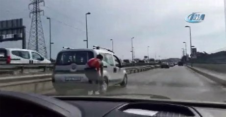 E-5'te Patenle Tehlikeli Yolculuk