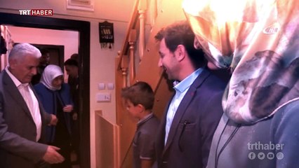 Başbakan Yıldırım ortaokul öğrencisinin çay davetini geri çevirmedi