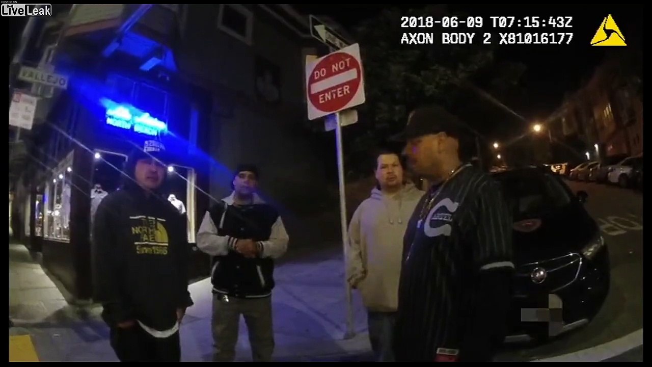 San Francisco police shoots fleeing suspect in back