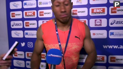 Jimmy Vicaut a remporté le 100m du meeting de Marseille avec un chrono de 9''92
