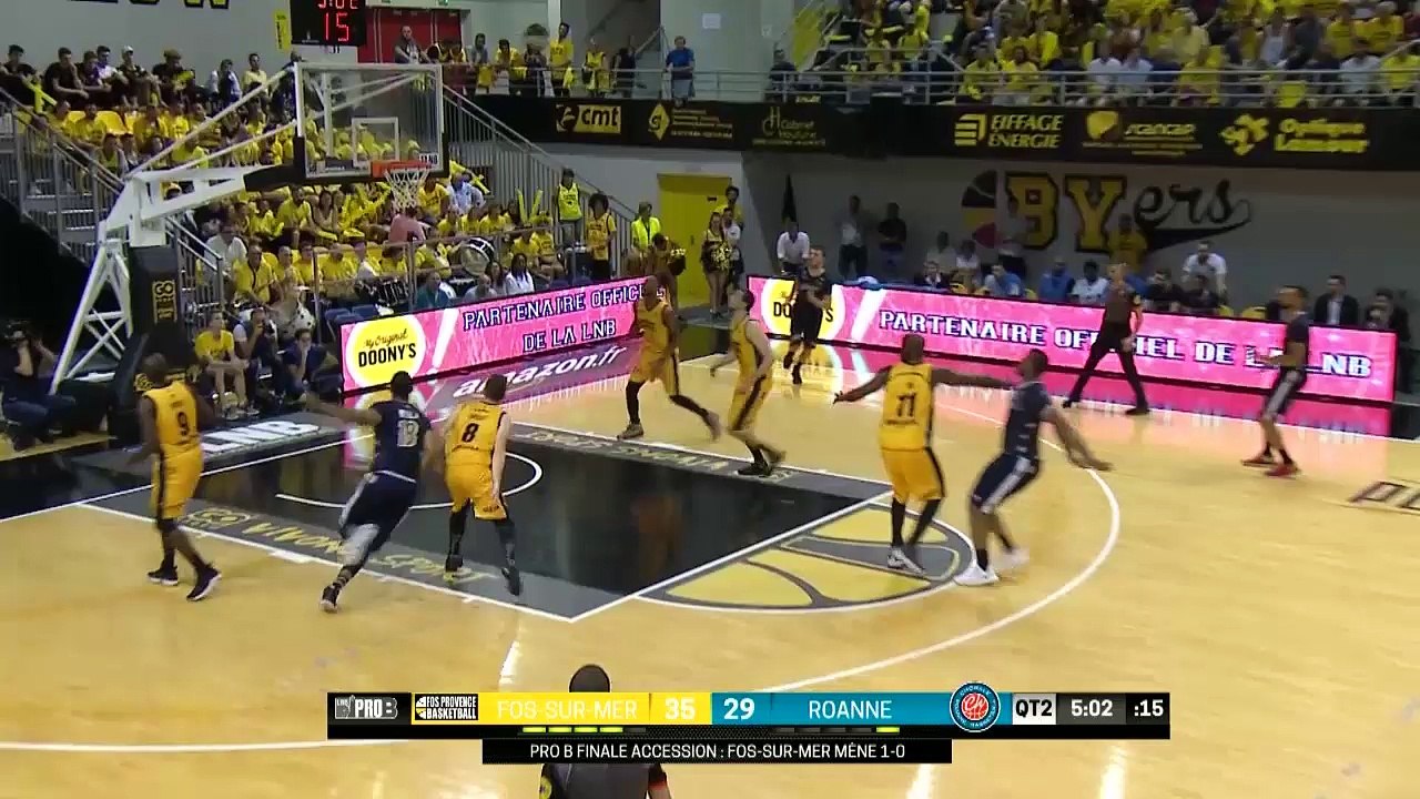 Playoffs d'accession - Finale retour : Fos-sur-Mer vs Roanne