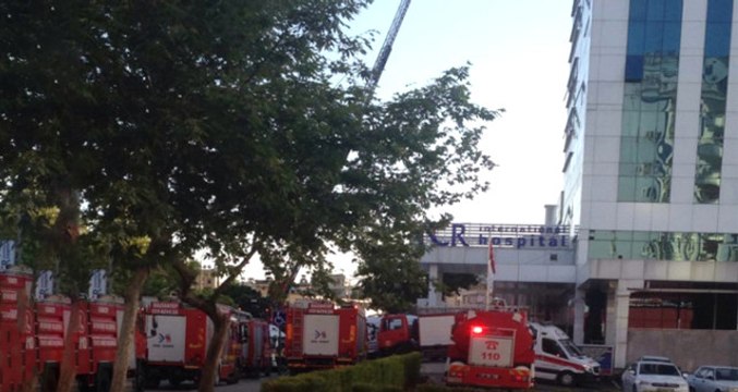 Gaziantep'te Özel Hastanede Yangın! Dumandan Etkilenen 2 Hasta Can Verdi
