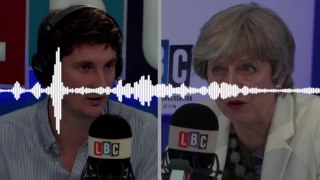 Theresa May and Tom Swarbrick: Full Interview