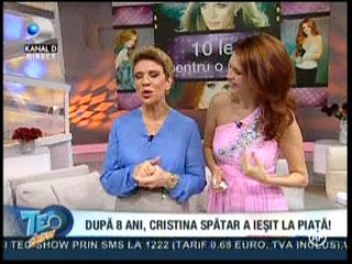 CRISTINA SPATAR (teo - tv show) 26.march.2015 Part3