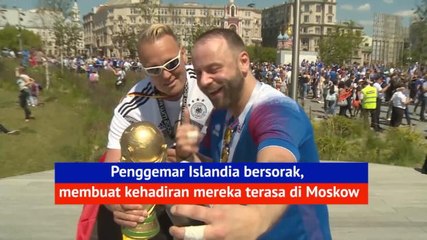 Penggemar Islandia Menginvasi Moscow