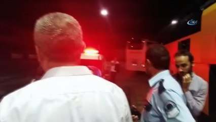 İstanbul’dan Trabzon’a giden otobüste üzerlerine su yağan yolcular otobüsü durdurdu