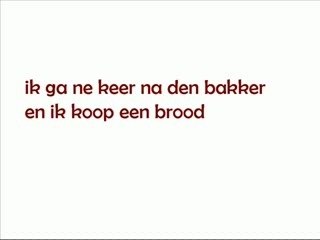 Txt 2 speech vlaams