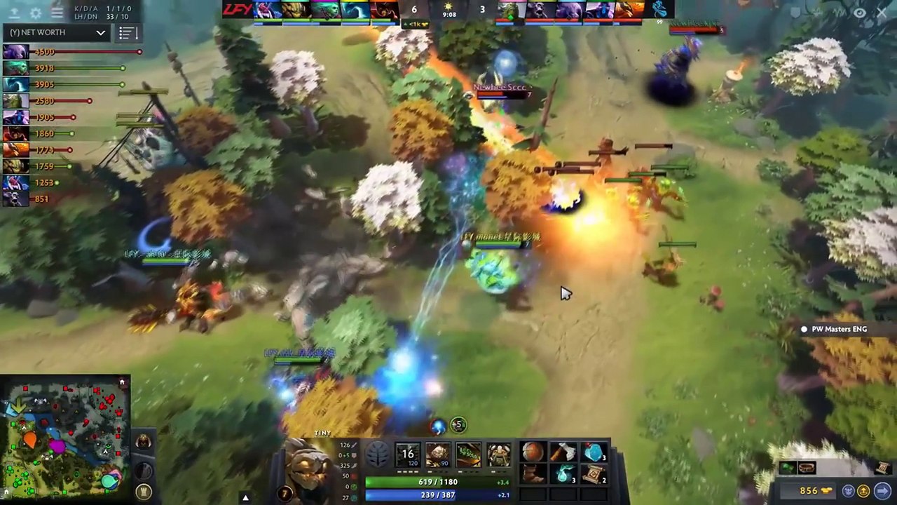 NEWBEE vs LFY - Main Event - Perfect World Masters DOTA 2