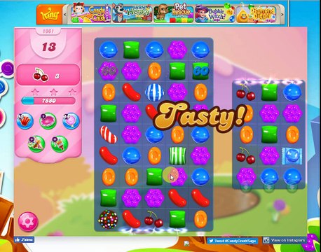 Candy Crush-Level 1661