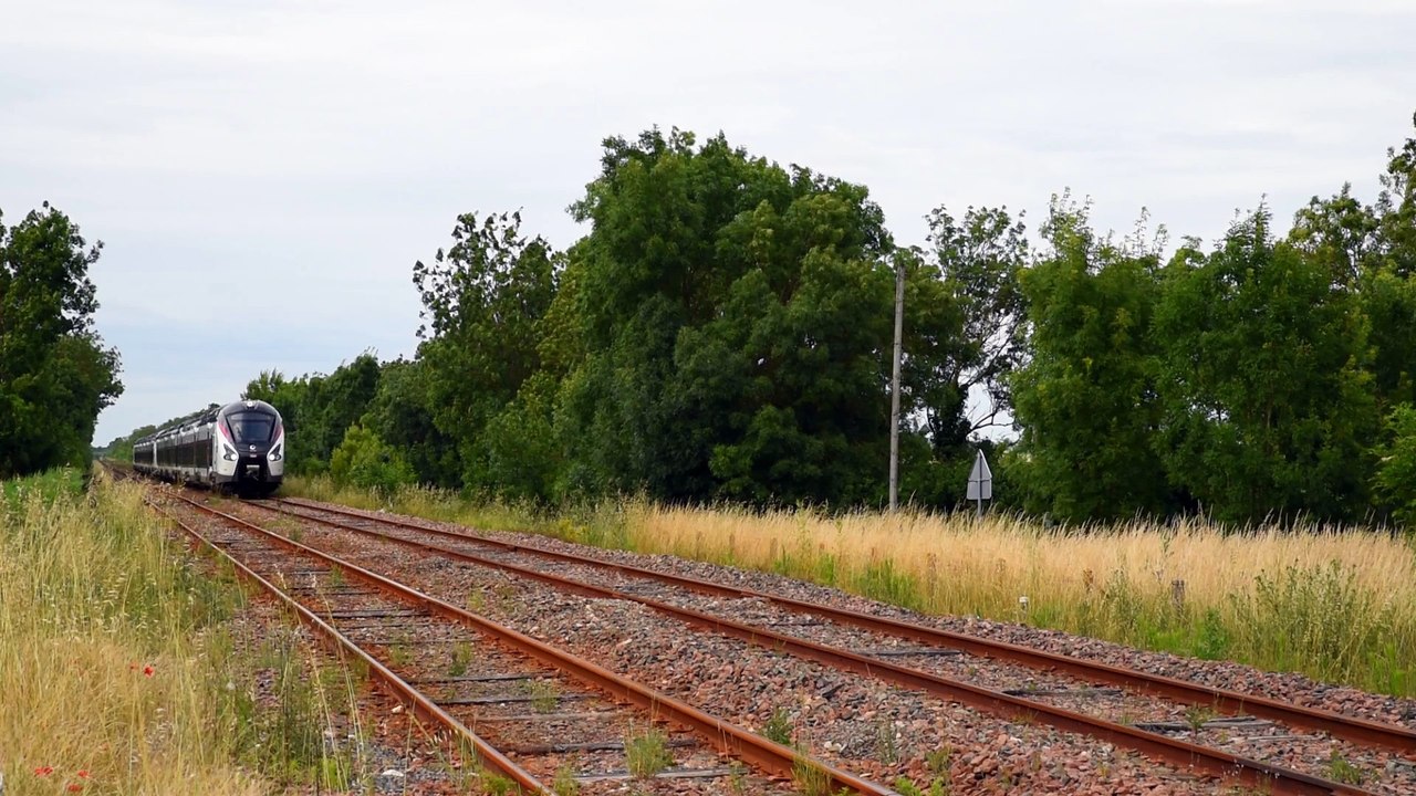 Des trains Fret, Tronçon TGV, TER autour de la gare de  La Rochelle