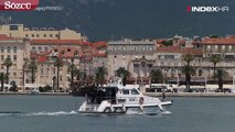 Hırvatistan'da panik... Türk bandıralı yük gemisi batıyor