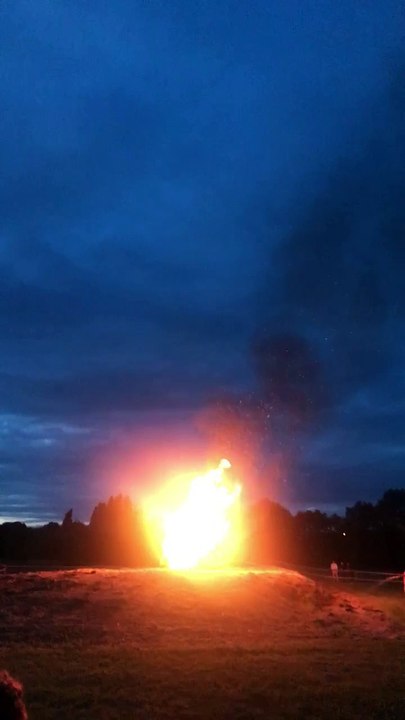 feu de la saint jean Aiffres