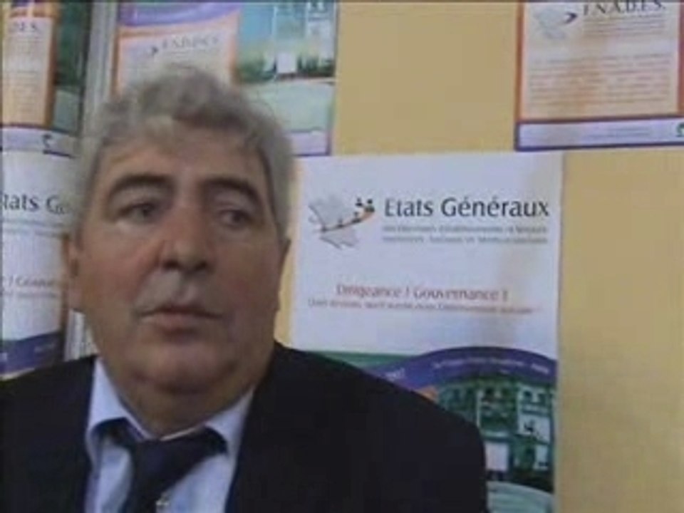 Jean-Marie Laurent : états généraux de la FNADES