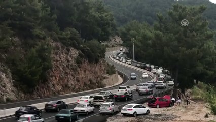 Tatilciler dönüş yolunda (3) - MUĞLA