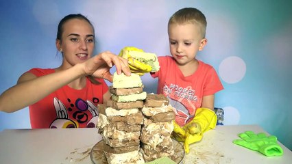 100 СЛОЕВ МОРОЖЕНОГО! ЧЕЛЛЕНДЖ!