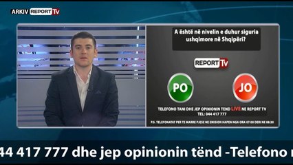 Report TV - Emisioni Shtypi i Ditës dhe Ju, gazetat dhe telefonatat 17 Qershor 2018