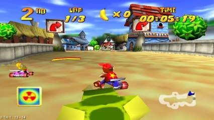Diddy Kong Racing #38 [GreenWood Village] A vila na floresta
