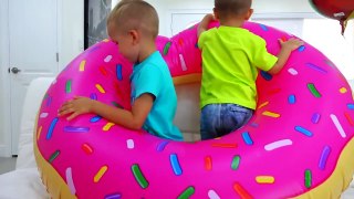 Johny Johny Yes Papa Funny Songs for Children _ Bad Kids Steal Giant Colored Can