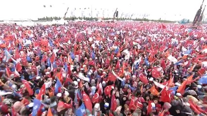 Tải video: Cumhurbaşkanı Erdoğan, Miting Alanında