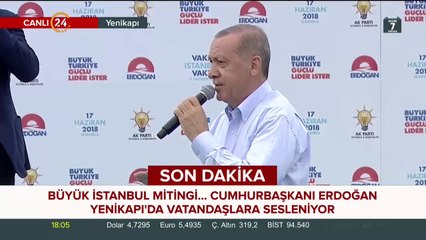 AK Parti Büyük İstanbul Mitingi