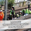 Londres: Trois personnes tuées par un train