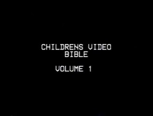 Children's Video Bible Volume 1 - In The Beginning (1991 UK VHS)
