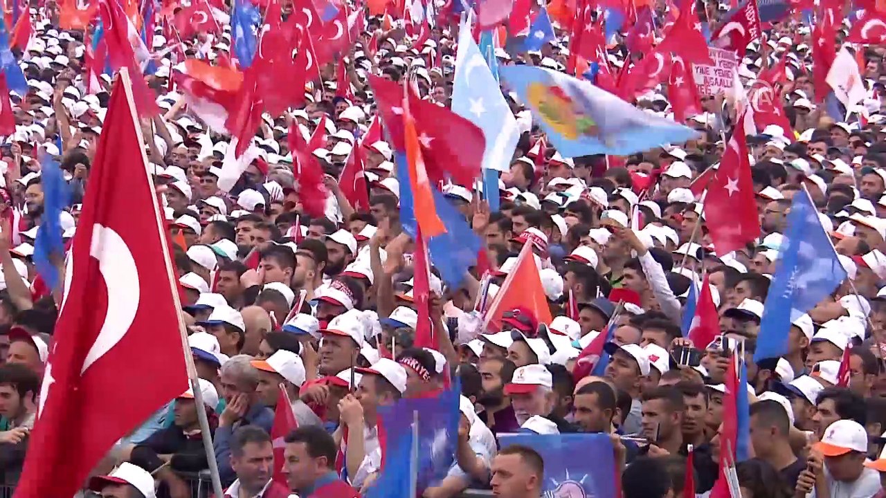 AK Parti'nin Büyük İstanbul Mitingi - İstanbul Büyükşehir Belediye Başkanı Uysal - İSTANBUL