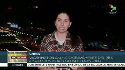 China responde a nuevas medidas arancelarias de EEUU