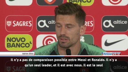 Portugal - Adrien Silva : ''Aucune comparaison possible entre Ronaldo et Messi''
