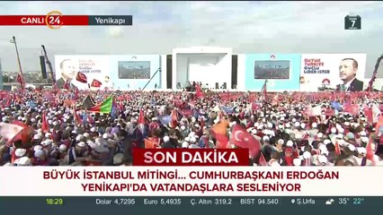AK Parti Büyük İstanbul Mitingi