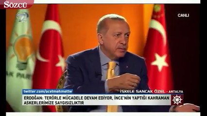 Erdoğan'dan 'yok artık' dedirten sözler