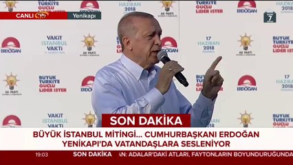 AK Parti Büyük İstanbul Mitingi