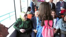 Başbakan Yıldırım, Yenikapı Miting Alanı'na vapurla geçti - İSTANBUL