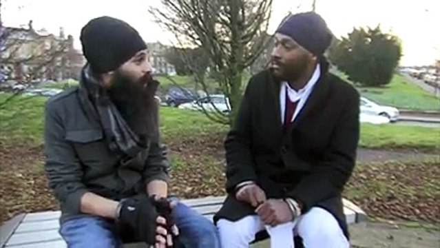 black american accept sikhism and talk about sikhi