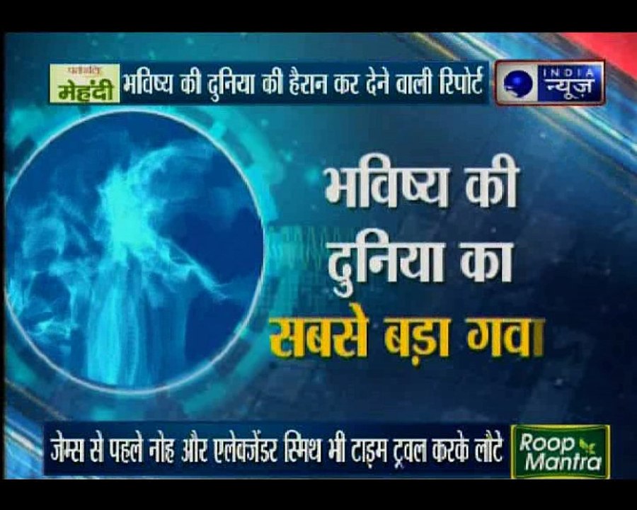 वर्तमान की दुनिया से भविष्य की दुनिया में टाइम मशीन के जरिए दाखिल हो सकते हैं