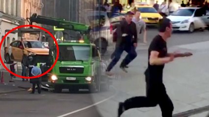 택시 돌진해 8명 부상...월드컵 관광객 '화들짝' / YTN