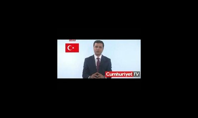 Demirtaş ilk defa halka seslendi