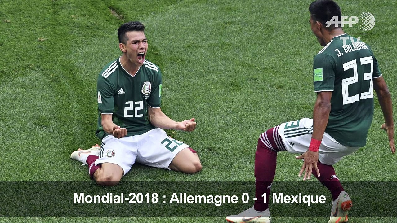 Mondial-2018: l'Allemagne, champion mis au tapis par le Mexique