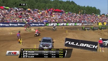 Pauls Jonass passes Thomas Covington - Fiat Professional MXGP of Lombardia
