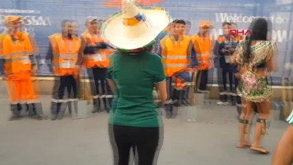 Spor Meksikalı Taraftarlar Almanya Galibiyetini Kutladı