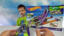 Хотвилс трек пила Острые лезвия блестательные половинки Hot Wheels Split Speeder