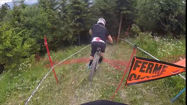 Les Gets : descente embarquée sur la piste VTT du Crankworx