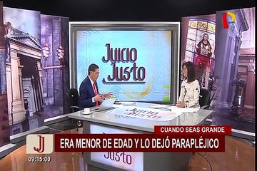 Menor de edad deja paralítico a su víctima