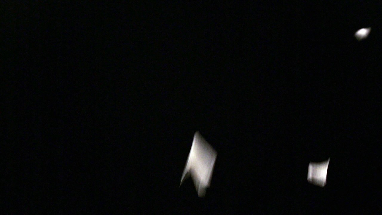 Falling Paper Overlay for Video Editing royalty free